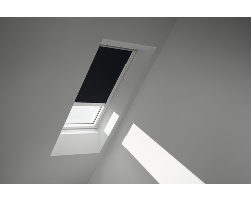 VELUX Zatemňovacia roleta na strešné okno so solárnym ovládaním DSL C02 3009SWL čierna
