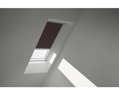 VELUX Zatemňovacia roleta na strešné okno so solárnym ovládaním DSL C02 4559SWL hnedá