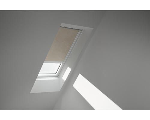 VELUX Zatemňovacia roleta na strešné okno so solárnym ovládaním DSL C02 4579SWL béžová