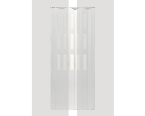 Prídavná lamela pre zhrňovacie dvere Gama presklené 13x200cm biela