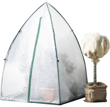 Ochranný kryt rastlín a zabalená rastlina na ochranu pred chladom