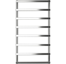 Kovový ohrievač uterákov s niekoľkými vodorovnými tyčami