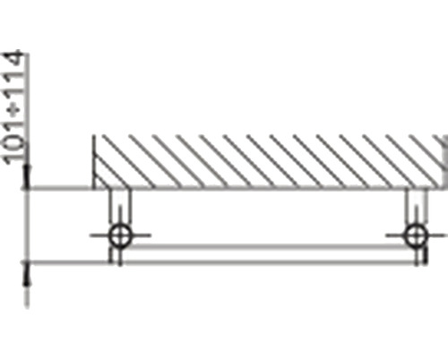 Technický výkres s rozmermi