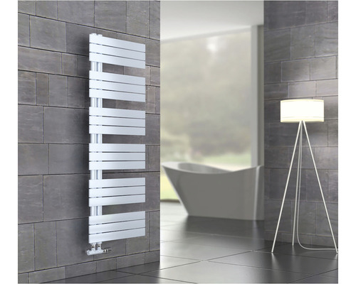 Kúpeľňový radiátor Cordivari Kelly Flat 153,6x60 cm biely