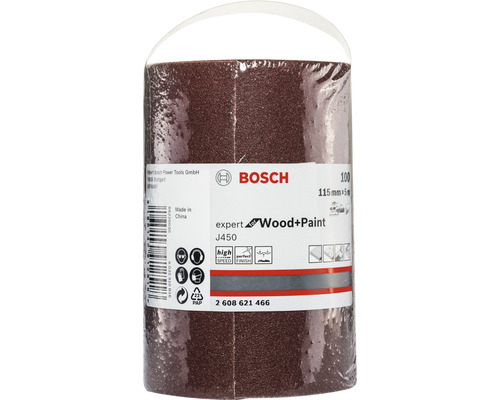 Brúsny papier Bosch Expert rolka na drevo a farby, zrnitosť 100, cca 115 mm x 5 m
