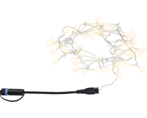 Svetelná reťaz s okrúhlymi lampami