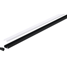 LED profil s krytom a upevňovacou sponou