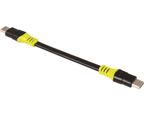Prepojovací kábel Goal Zero USB-C - USB-C 12 cm čierno/žltý