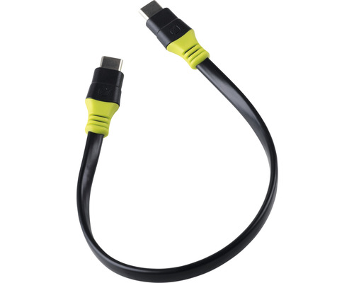 Prepojovací kábel Goal Zero USB-C - USB-C 25 cm čierno/žltý