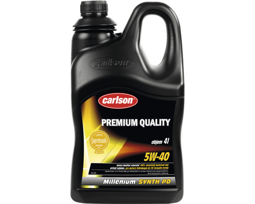 Motorový olej Carlson Premium Quality Millenium Synth PD SAE 5W-40 4 l Motorový olej Carlson Premium Quality 5W-40 v 4-litrovom balení