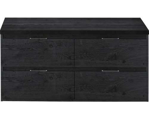 Skrinka pod umývadlo so štyrmi zásuvkami a úchytmi