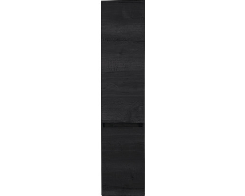 Kúpeľňová skrinka vysoká Sanox Maxx XL dub čierny dub čierny 35 x 160 x 35 cm