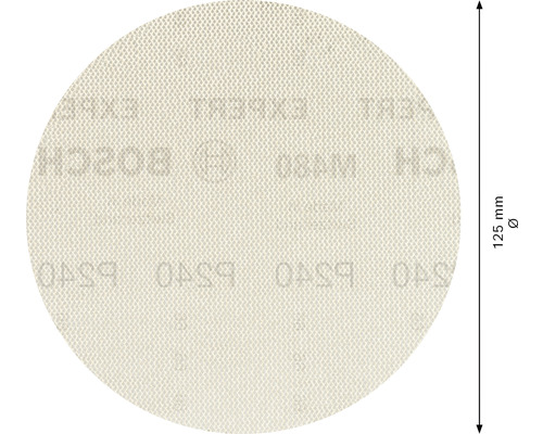 Brúsny kotúč, priemer 125 mm