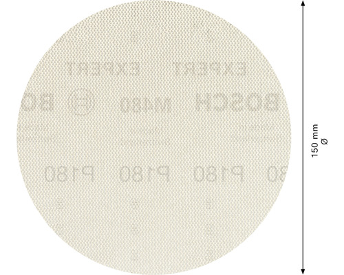 Brúsny kotúč, zrnitosť P180, priemer cca 150 mm