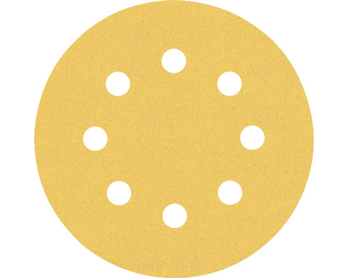 Brúsny papier pre excentrické brúsky Bosch Ø 115 mm, zrnitosť 120, dierovaný, 50 ks Brúsny papier pre excentrické brúsky Bosch Ø 115 mm, zrnitosť 120, dierovaný, 50 ks