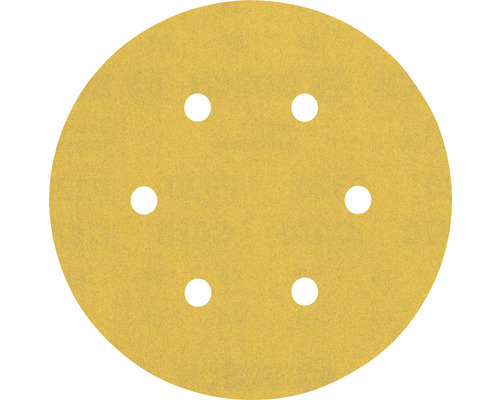 Brúsny papier pre excentrické brúsky Bosch Ø 150 mm, zrnitosť 320, dierovaný, 50 ks Brúsny papier pre excentrické brúsky Bosch Ø 150 mm, zrnitosť 320, dierovaný, 50 ks