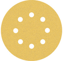 Brúsny papier pre excentrické brúsky Bosch Ø 125 mm, zrnitosť 80, dierovaný, 50 ks