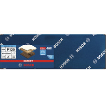 Brúsne papiere Bosch Expert, zrnitosť P120, 80 x 133 mm, 50 kusov