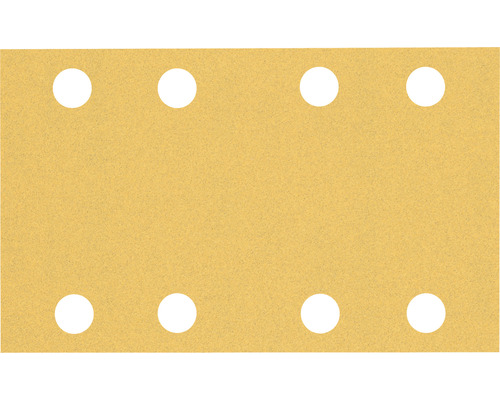 Brúsny papier pre vibračné brúsky Bosch 80 x 133 mm, zrnitosť 120, dierovaný, 50 ks Brúsny papier pre vibračné brúsky Bosch 80 x 133 mm, zrnitosť 120, dierovaný, 50 ks