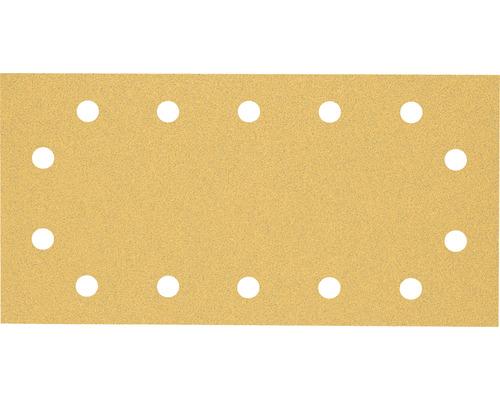 Brúsny papier pre vibračné brúsky Bosch 115 x 230 mm, zrnitosť 80, dierovaný, 50 ks Brúsny papier pre vibračné brúsky Bosch 115 x 230 mm, zrnitosť 80, dierovaný, 50 ks