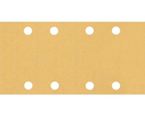 Brúsny papier pre vibračné brúsky Bosch 93 x 186 mm, zrnitosť 120, dierovaný, 50 ks Brúsny papier pre vibračné brúsky Bosch 93 x 186 mm, zrnitosť 120, dierovaný, 50 ks