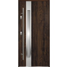 Vchodové dvere s bočným dielom, kľučkou a zámkom