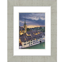 Drevený fotorámik Bern svetlosivý 18x24 cm