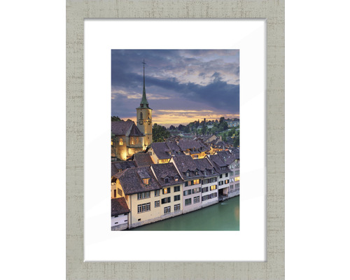 Drevený fotorámik Bern svetlosivý 30x40 cm