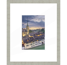 Drevený fotorámik Bern svetlosivý 40x50 cm