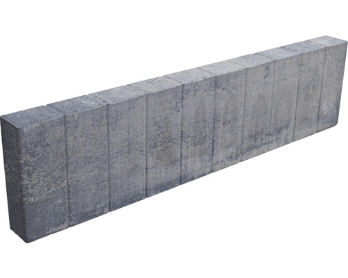Betónový obrubník palisádový 100 x 8 x 25 cm granito Betónový obrubník