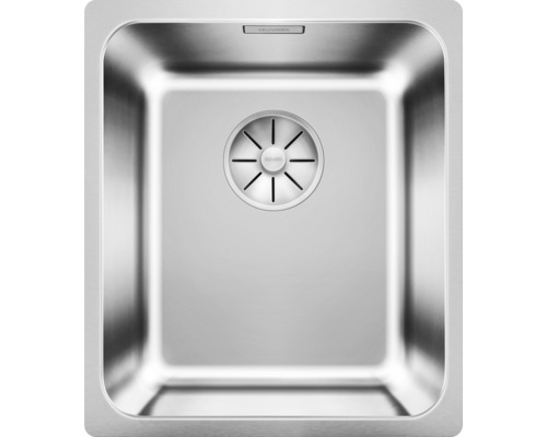 Nerezový drez Blanco SOLIS 340-IF 380 x 440 mm kefovaná nehrdzavejúca oceľ 526116 Nerezový drez