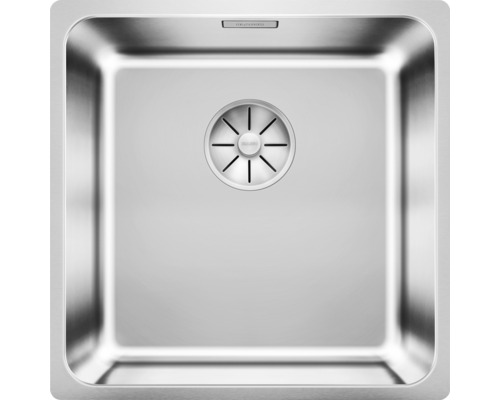 Nerezový drez Blanco SOLIS 400-IF 440 x 440 mm kefovaná nehrdzavejúca oceľ 526118 Nerezový drez