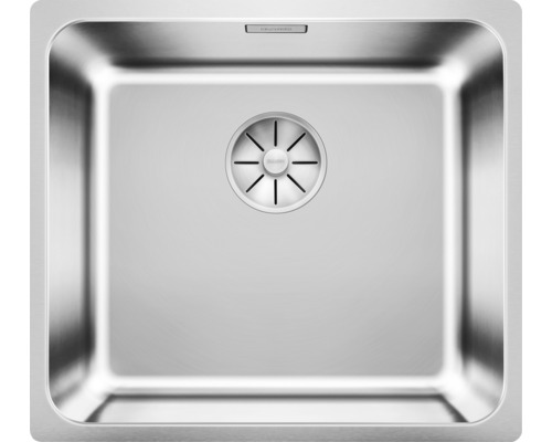 Nerezový drez Blanco SOLIS 450-IF 490 x 440 mm kefovaná nehrdzavejúca oceľ 526121 Nerezový drez