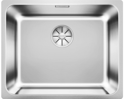 Nerezový drez Blanco SOLIS 500-U 440 x 540 mm kefovaná nehrdzavejúca oceľ 526122 Nerezový drez