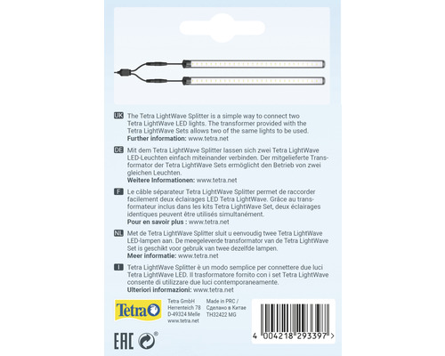 Tetra LightWave Splitter na pripojenie dvoch LED svetiel