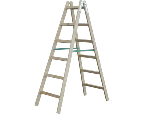 Maliarsky rebrík STANDARD, 6 priečok , drevený