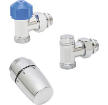 Sada termostatických ventilov Schulte rohová 1/2" chróm 7065002