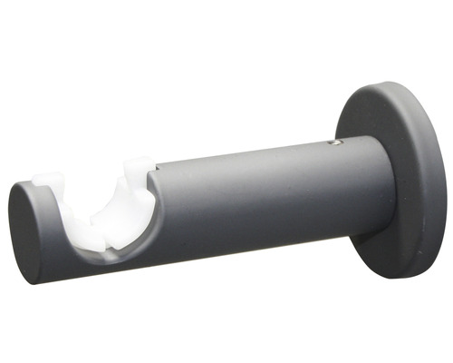 Držiak záclonovej tyče na montáž na stenu