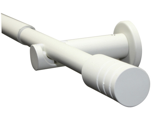 Kovová záclonová tyč s držiakom