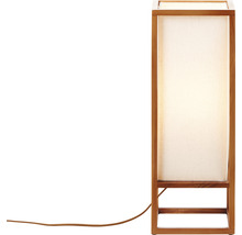 Stolová lampa Brilliant Seaside E27 40 W drevo/textil