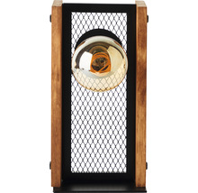 Stolová lampa Brilliant Calandra E27 42 W hnedo/čierna