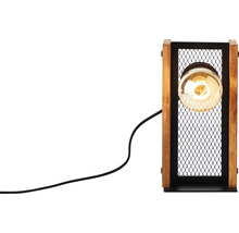Stolová lampa Brilliant Calandra E27 42 W hnedo/čierna