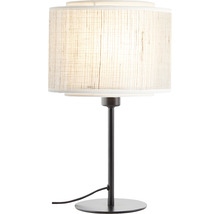Stolová lampa Brilliant Odar E27 40 W čierna/béžová