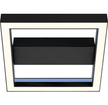 LED stropné svietidlo Brilliant Icarus 18 W 1260 lm 2700-6200 K čierne s diaľkovým ovládaním