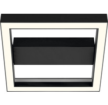 LED stropné svietidlo Brilliant Icarus 18 W 1260 lm 2700-6200 K čierne s diaľkovým ovládaním