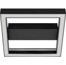 LED stropné svietidlo Brilliant Icarus 18 W 1260 lm 2700-6200 K čierne s diaľkovým ovládaním