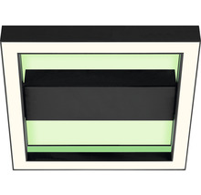 LED stropné svietidlo Brilliant Icarus 18 W 1260 lm 2700-6200 K čierne s diaľkovým ovládaním