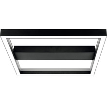 LED stropné svietidlo Brilliant Icarus 38 W 2660 lm 2700-6500 K čierne s diaľkovým ovládaním
