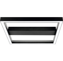 LED stropné svietidlo Brilliant Icarus 38 W 2660 lm 2700-6500 K čierne s diaľkovým ovládaním