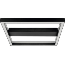 LED stropné svietidlo Brilliant Icarus 38 W 2660 lm 2700-6500 K čierne s diaľkovým ovládaním